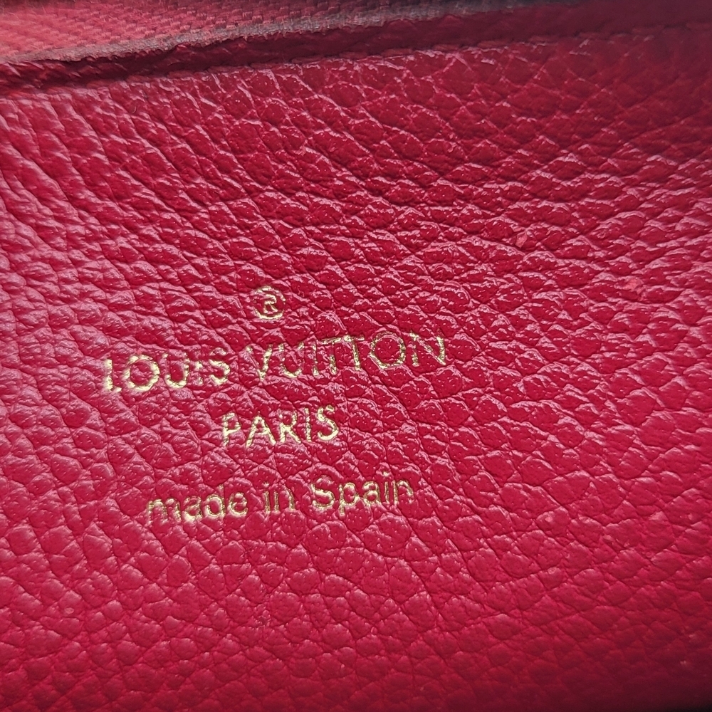 LOUIS VUITTON Leather Empreinte Curieuse Wallet Aurore and Pouch. Authentic.. - Picture 13 of 16